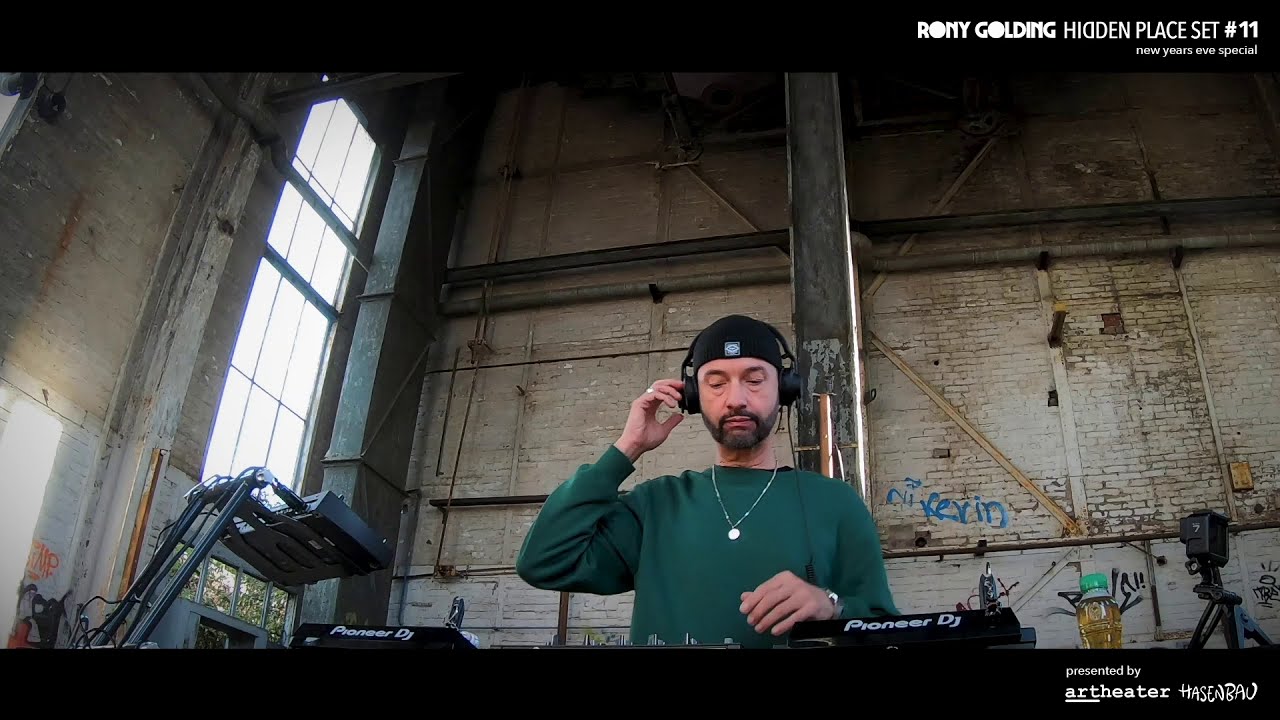 Artheater NYE Stay Home Special: Rony Golding (Hasenbau - Oscuro - Backstage Diaries)