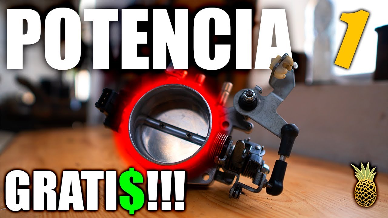 Como POTENCIAR un MOTOR atmosférico - PARTE 1✔️ - Modificación de la mariposa de admisión 🔝🔝