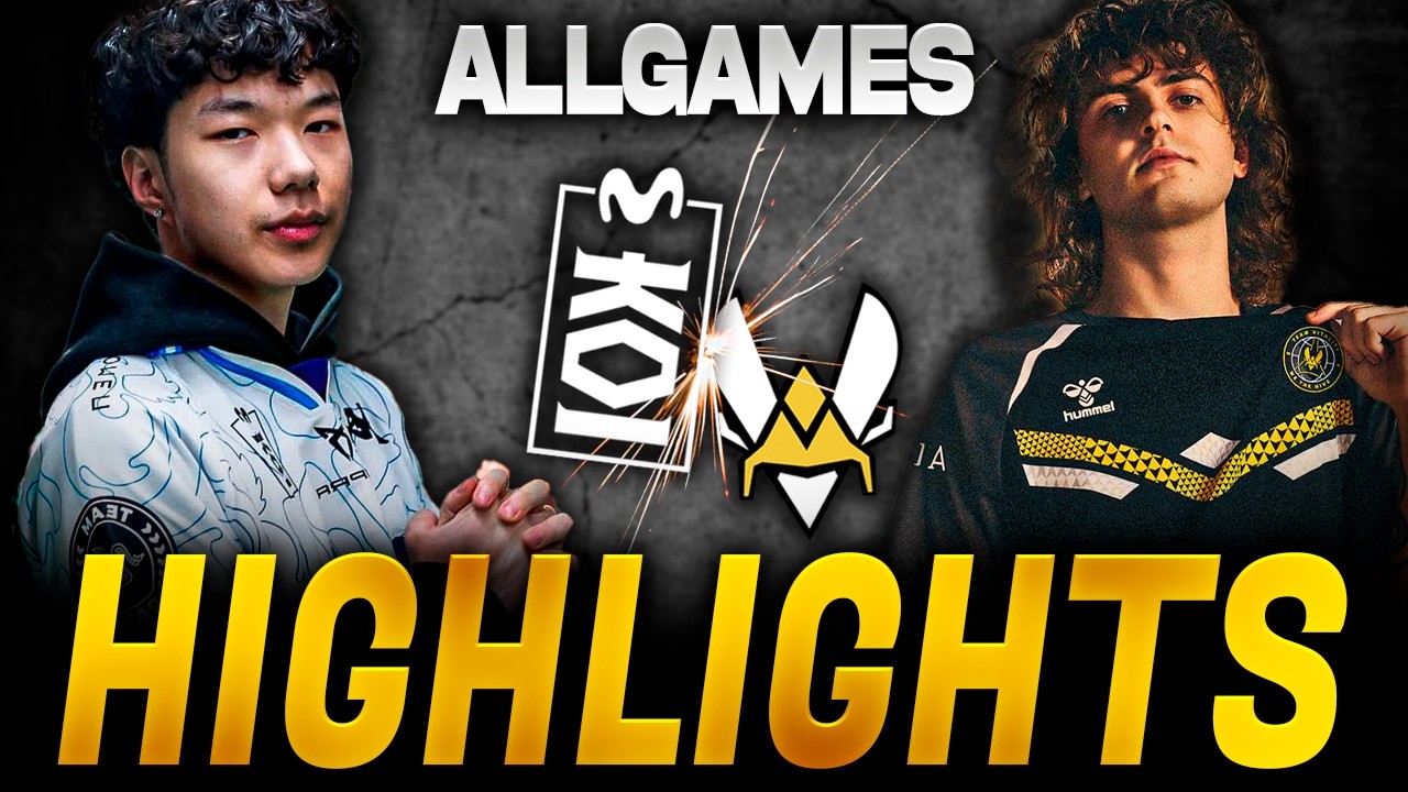 KOI VS VITALITY ALLGAMES HIGHLIGHTS LEC VERSUS 2026 - LEAGUE OF LEGENDS - PLAYOFFS