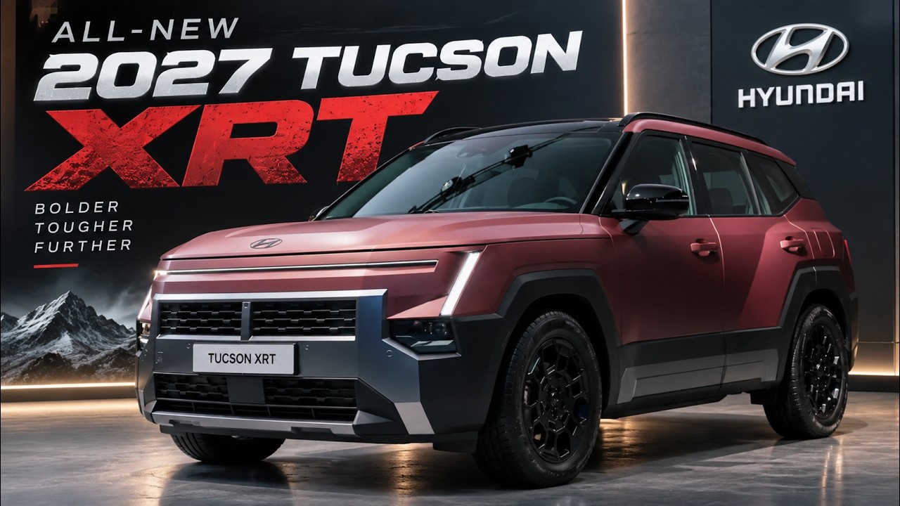 НОВЫЙ Hyundai Tucson XRT 2027 года &mdash; Первый взгляд снаружи и внутри