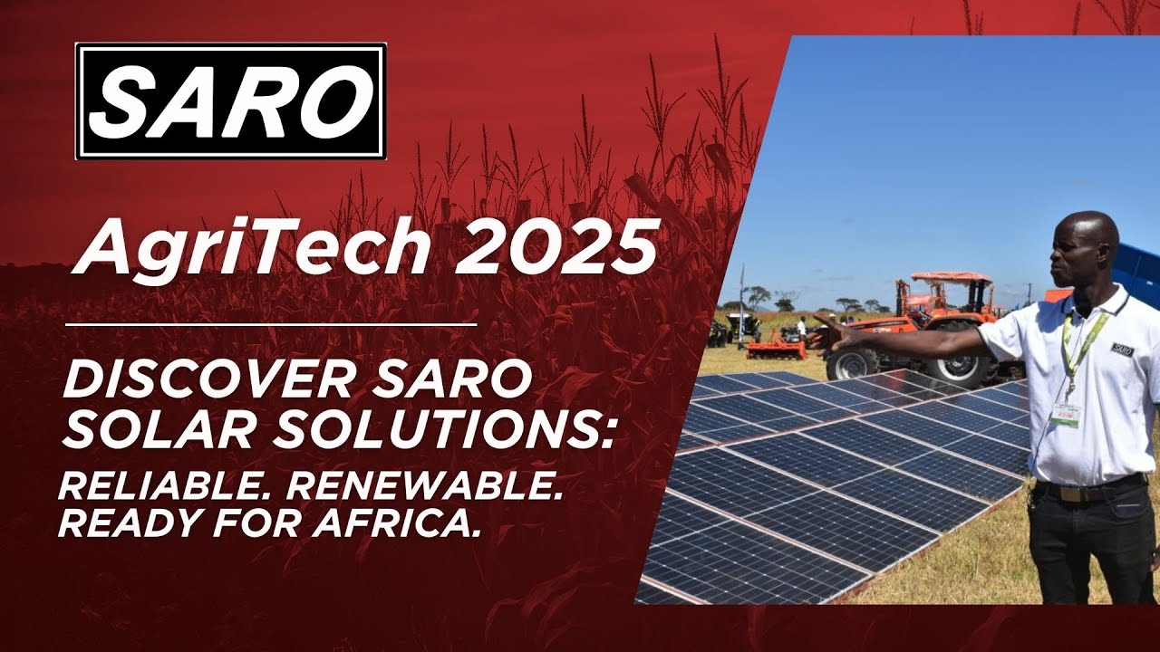 SARO Agro | Solar solutions at AgriTech Expo Zambia 2025
