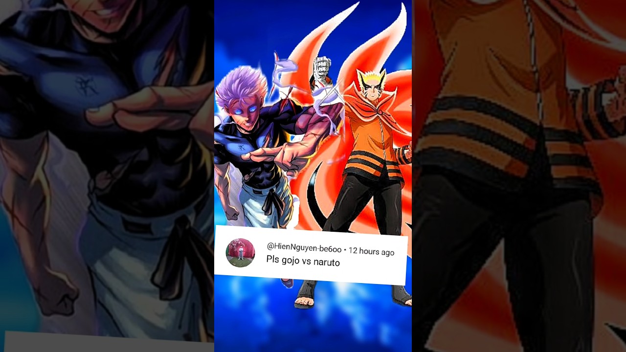 Gojo_VS_Naruto #vs #youtubeshorts #shortsfeed #shorts #compair