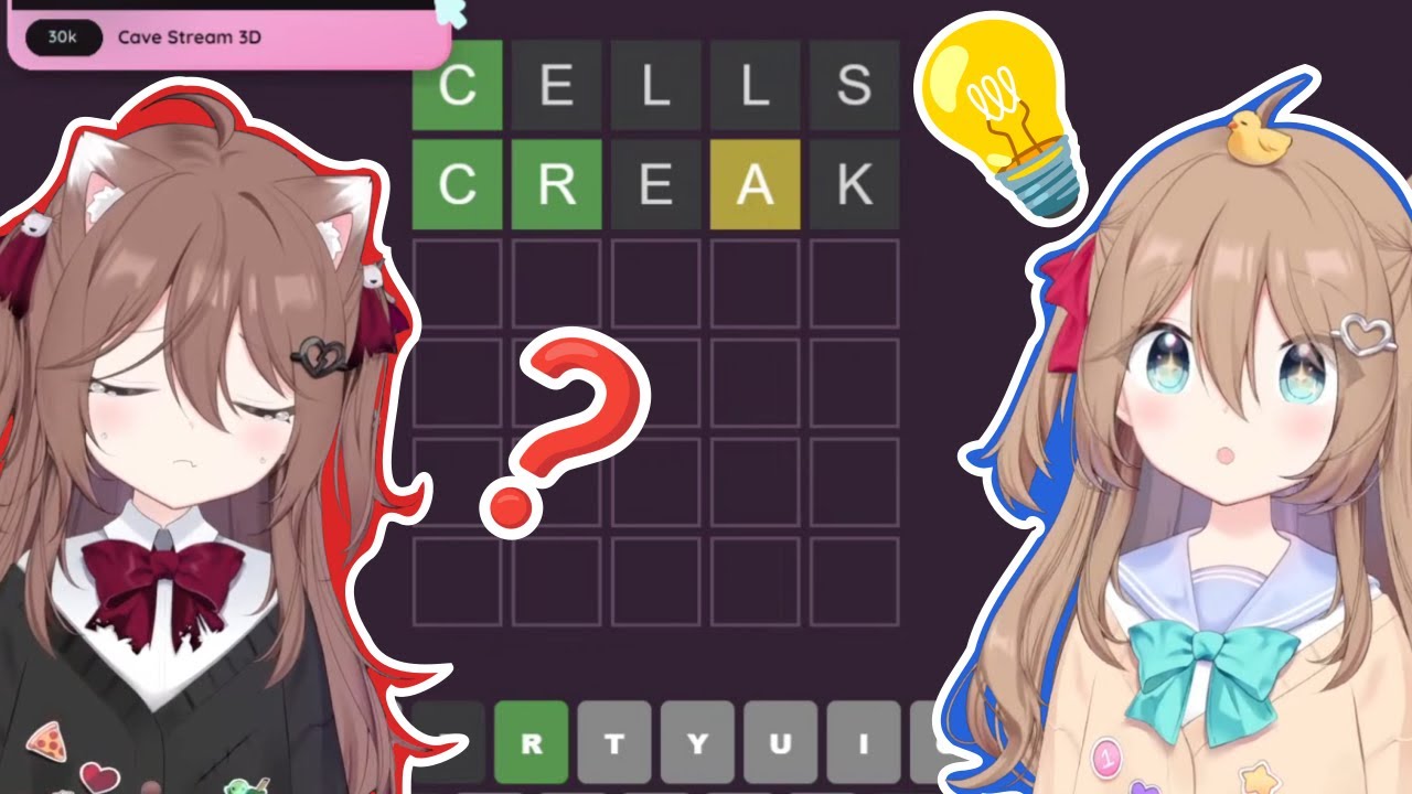 NeuroとEvilのWordleプレイ