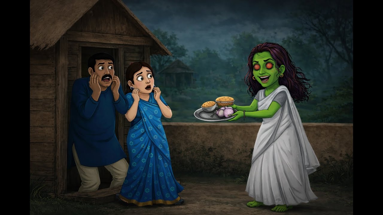 Roti Pyaz Mangne Wali Chudail 👻 | रोटी प्याज़ मांगने वाली चुड़ैल | Bhootiya Kahaniya | Horror Stories