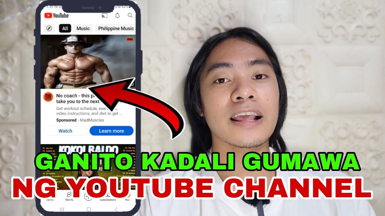 Paano gumawa ng youtube channel at gmail.