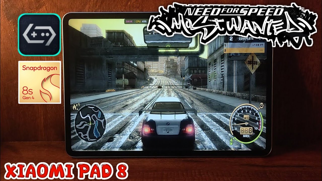 Xiaomi Pad 8 Need For Speed Most Wanted | Gamehub Emulator V6.0.9