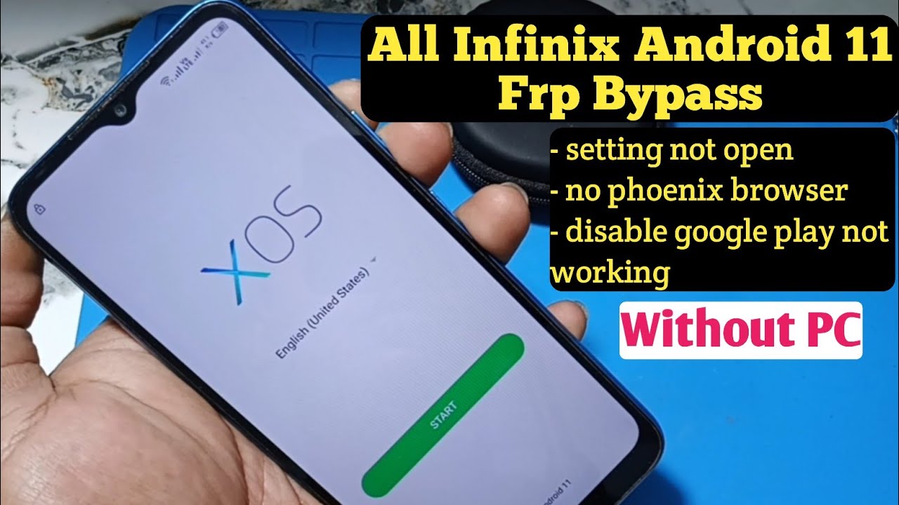 Infinix Android 11 Frp Bypass 2025 Without PC