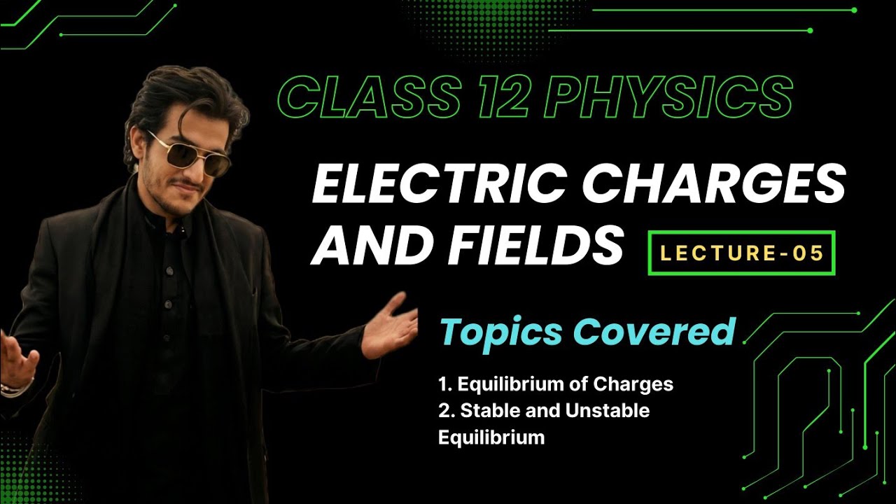 Class 12 : Electric Charges and Fields || Equilibrium of Charges || JEE || NEET