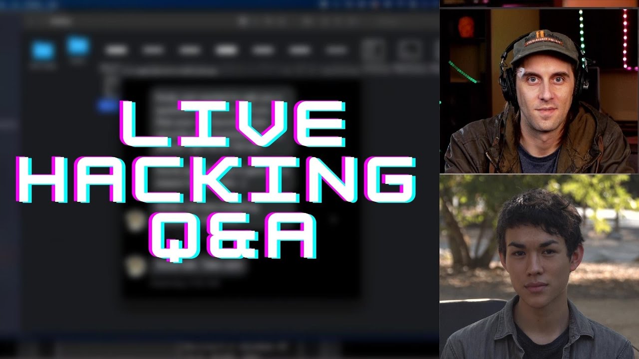 Live Hacking Q&A with Kody Kinzie and Alex Lynd