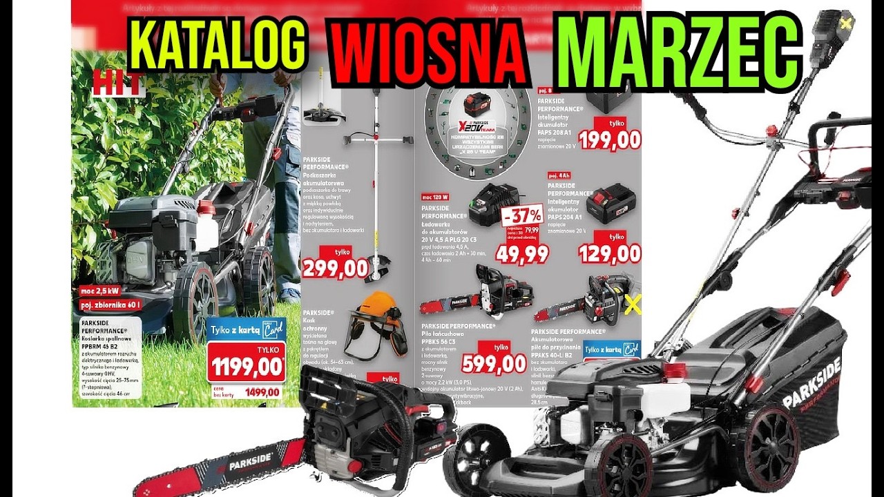 NOWY KATALOG PARKSIDE -WIOSNA