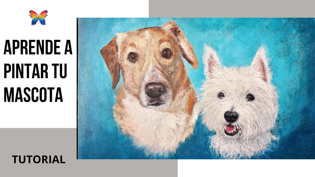 Cómo Pintar el Pelaje de tu Mascota/ Tutorial Nº 2 para Principiante/ IP Art For You