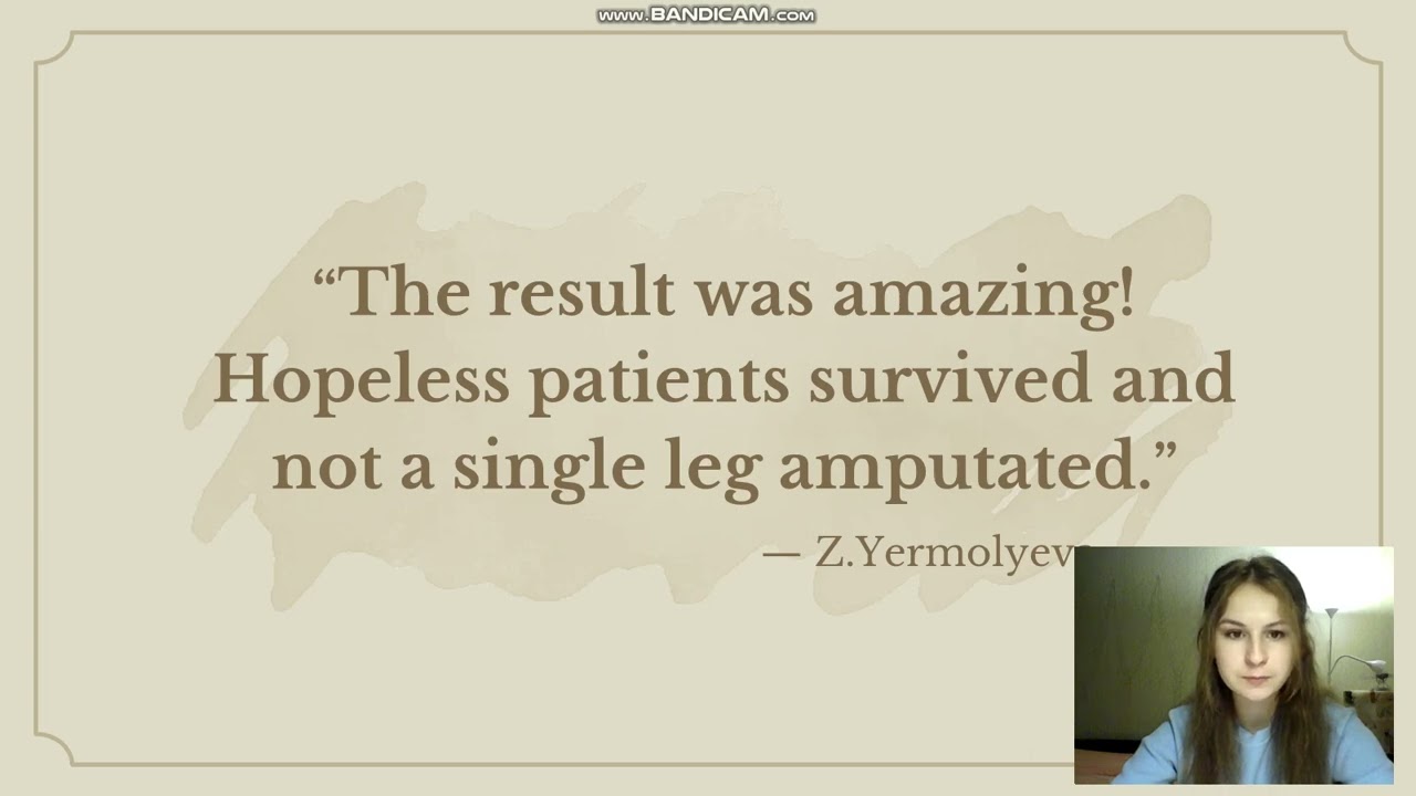 ZINAIDA YERMOLYEVA'S CONTRIBUTION TO THE DEVELOPMENT OF DOMESTIC MICROBIOLOGY