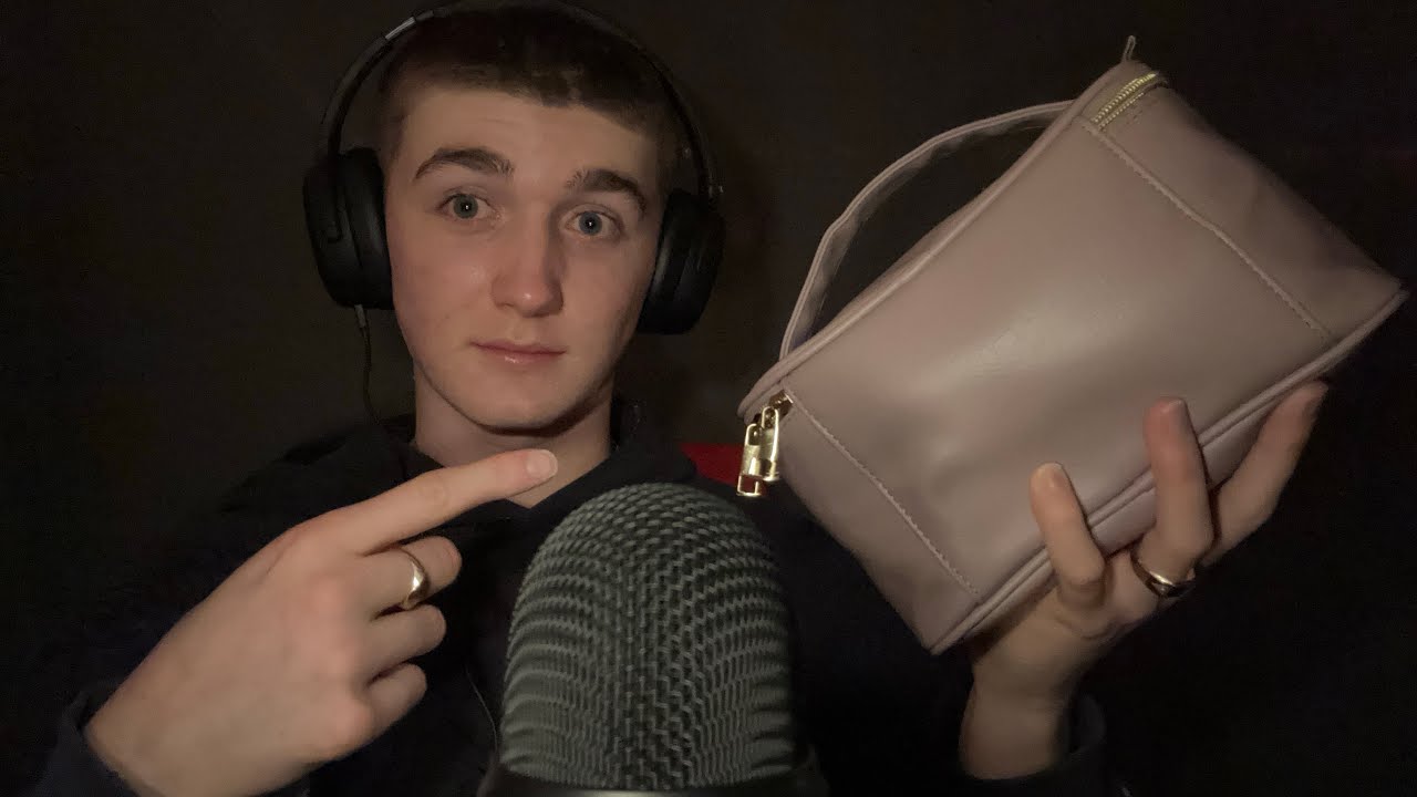 ASMR With my Girlfriend’s Makeup Bag 💄 