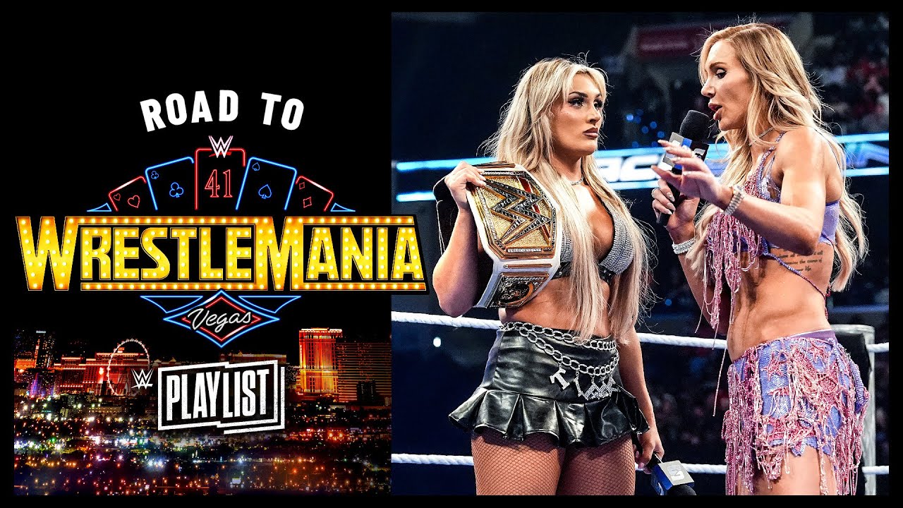 Tiffany Stratton vs. Charlotte Flair | Road to WrestleMania 41: WWE Playlist