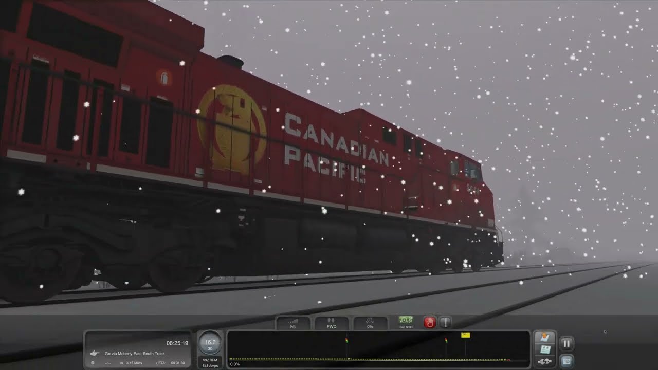 Train Simulator Classic - [GE AC4400CW] - Winter Coal Part 1 - 4K UHD