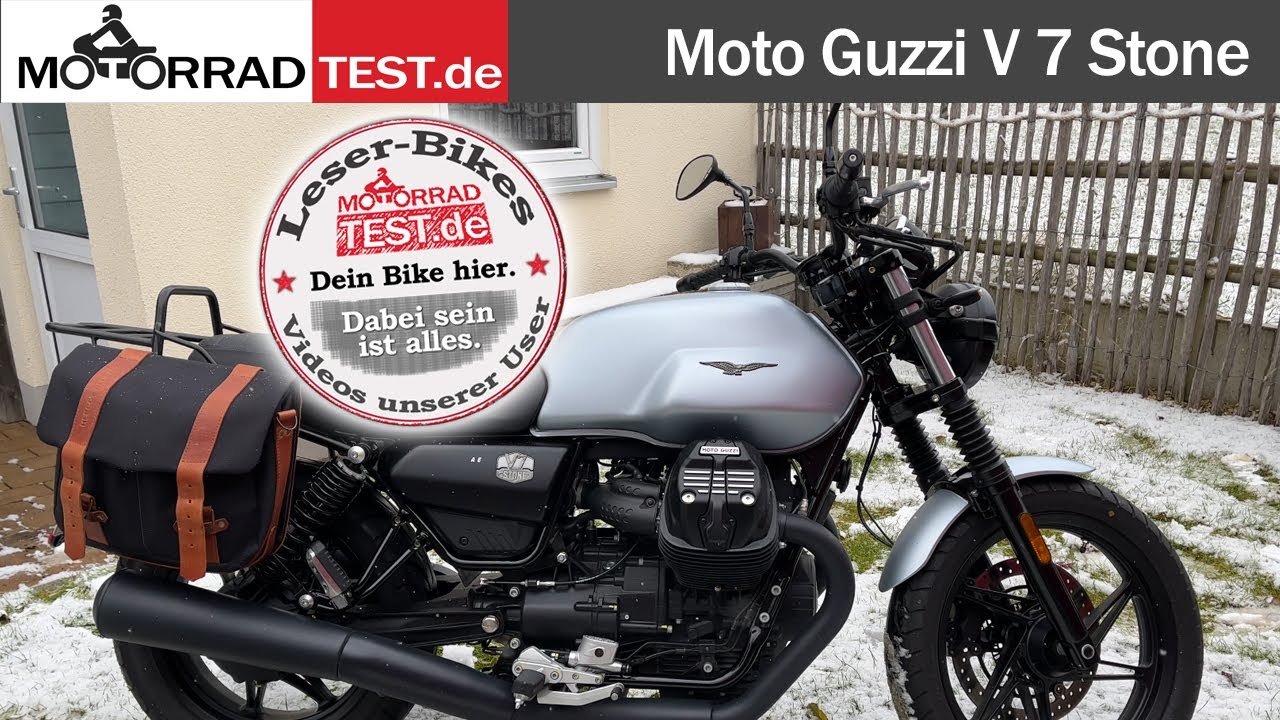 Moto Guzzi V7 Stone | LeserBike-Video von Andi