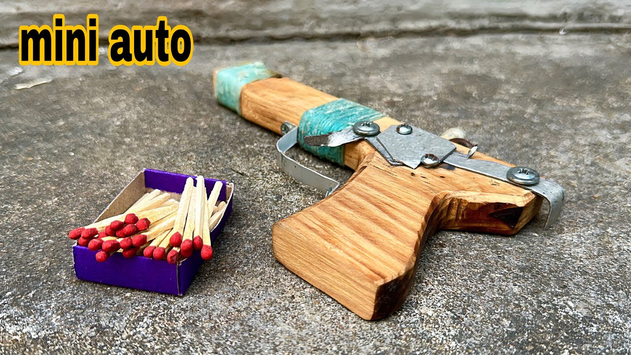 деревянная игрушка со спичками