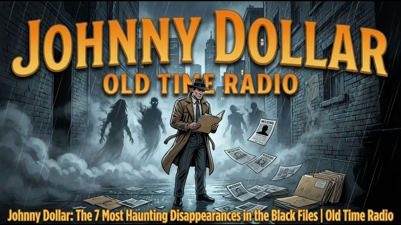 Johnny Dollar: The 7 Most Haunting Disappearances in the Black Files | Old Time Radio