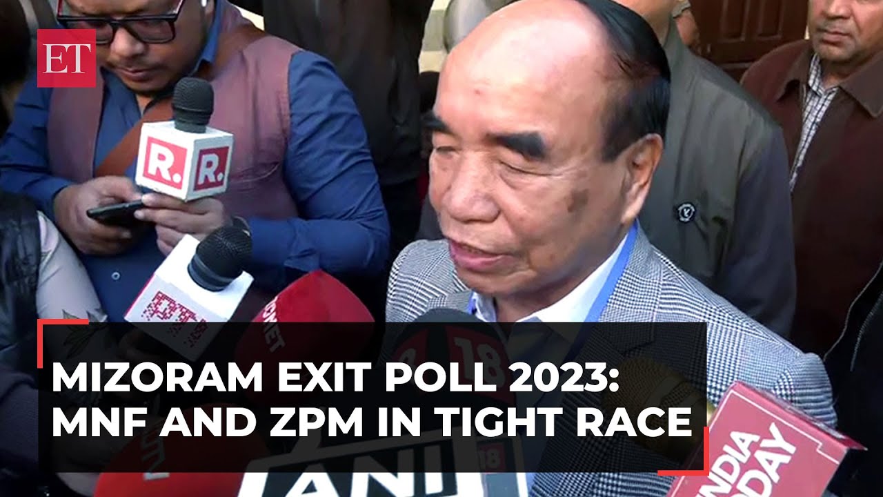 Mizoram Exit Poll Results 2023: Zoramthanga's MNF and ZPM in tight race; Congress may play kingmaker