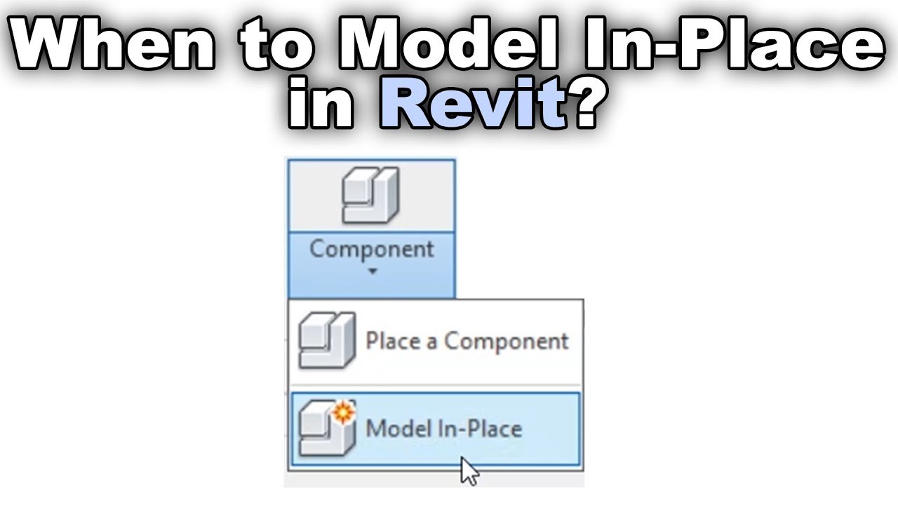 Model In-place Components in Revit Tutorial