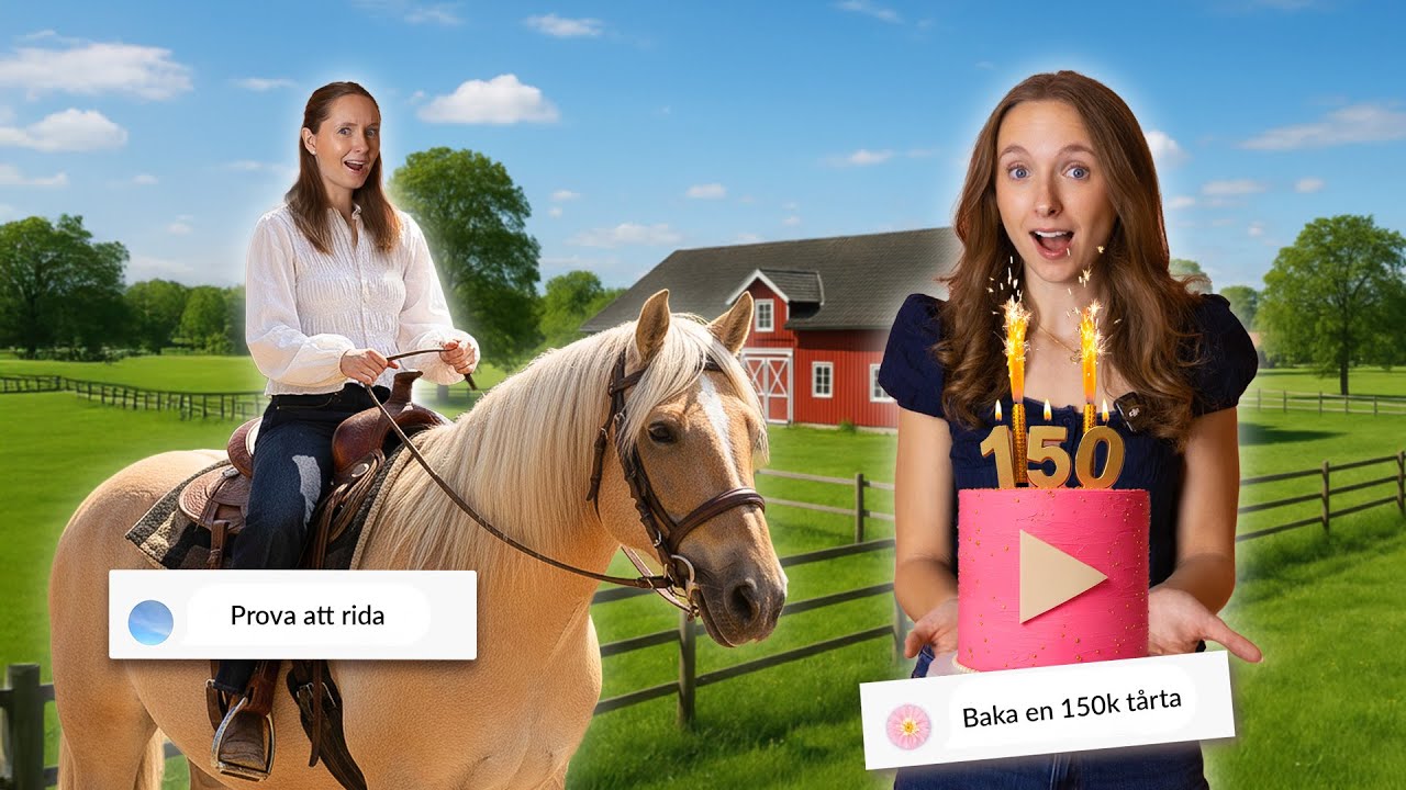 150k special! Vi säger JA till er hela dagen!