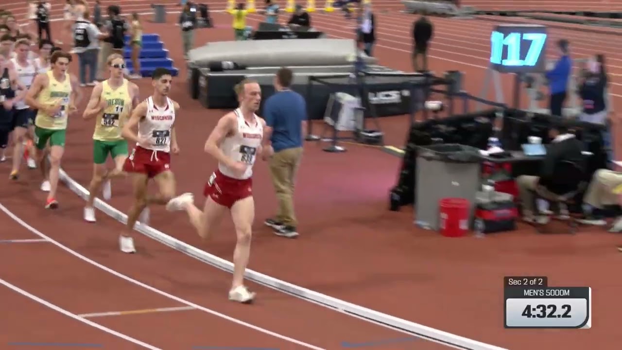 Men's 5000m Section 2 - Big Ten Indoor Championships 2026 [Full Race Replay]
