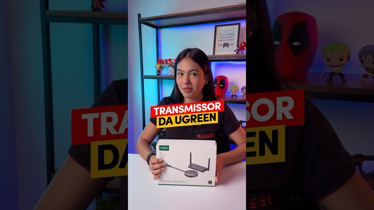 Transmissor de v&iacute;deo 4k SEM FIO! UGREN CM586