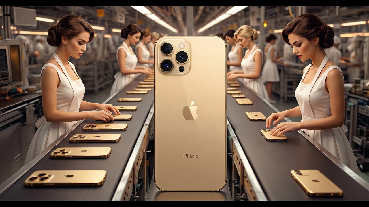 How iPhones Are Made Inside the Factory | Apple iPhone Manufacturing Process (4K)