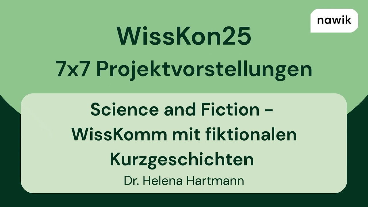 WissKon25: Science and Ficiton (7x7)