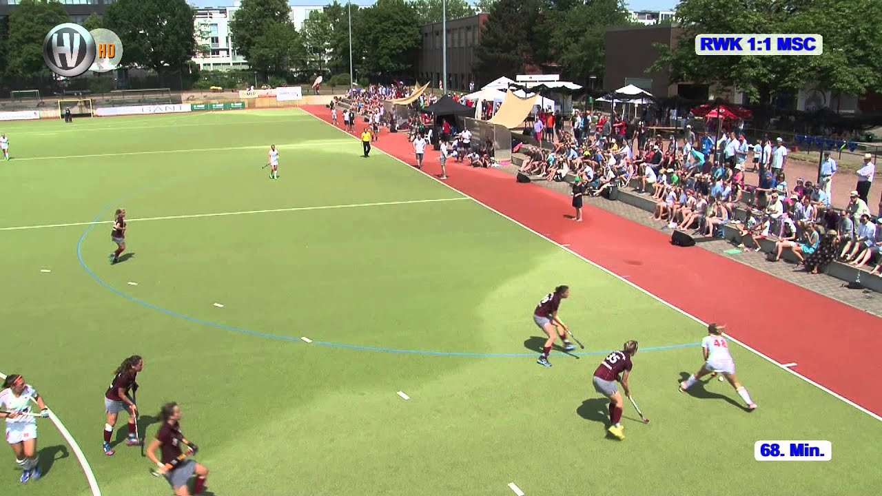 1. Halbfinale DM Feldhockey Damen RW K&ouml;ln vs. M&uuml;nchner SC  04.07.2015