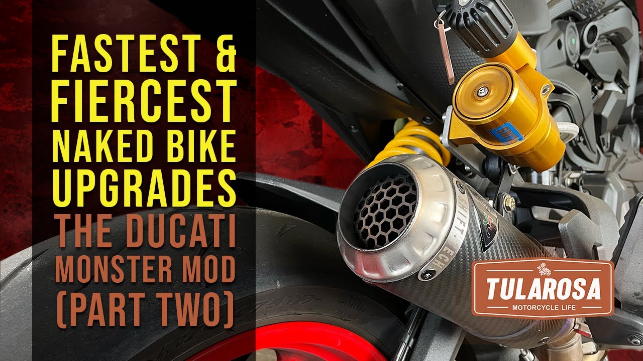 Best Performance Upgrades for Your Naked Bike | The Ducati Monster Mods  - Part II