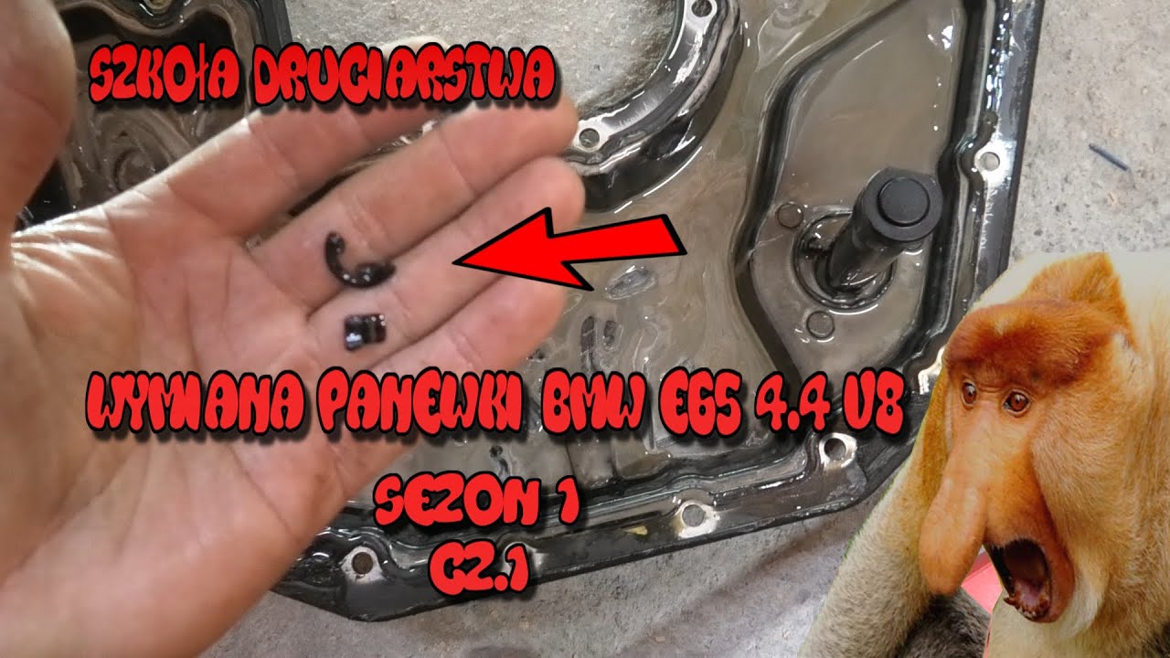 Szkoła Druciarstwa Wymiana Panewki Bmw E65 4.4 V8 To Bedzie Moment Sezon 1 część 1 Wazzup :)