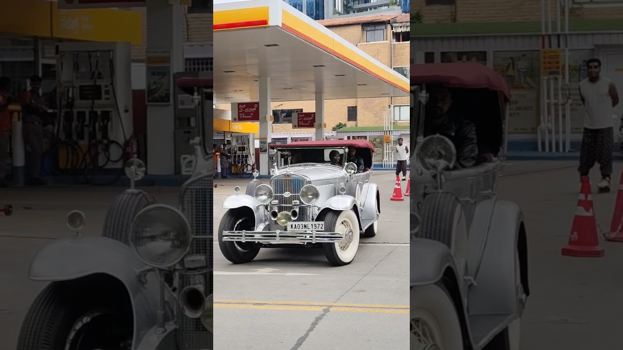 1930's Cadillac V-12 in Bengaluru 🇮🇳 #vintagecar