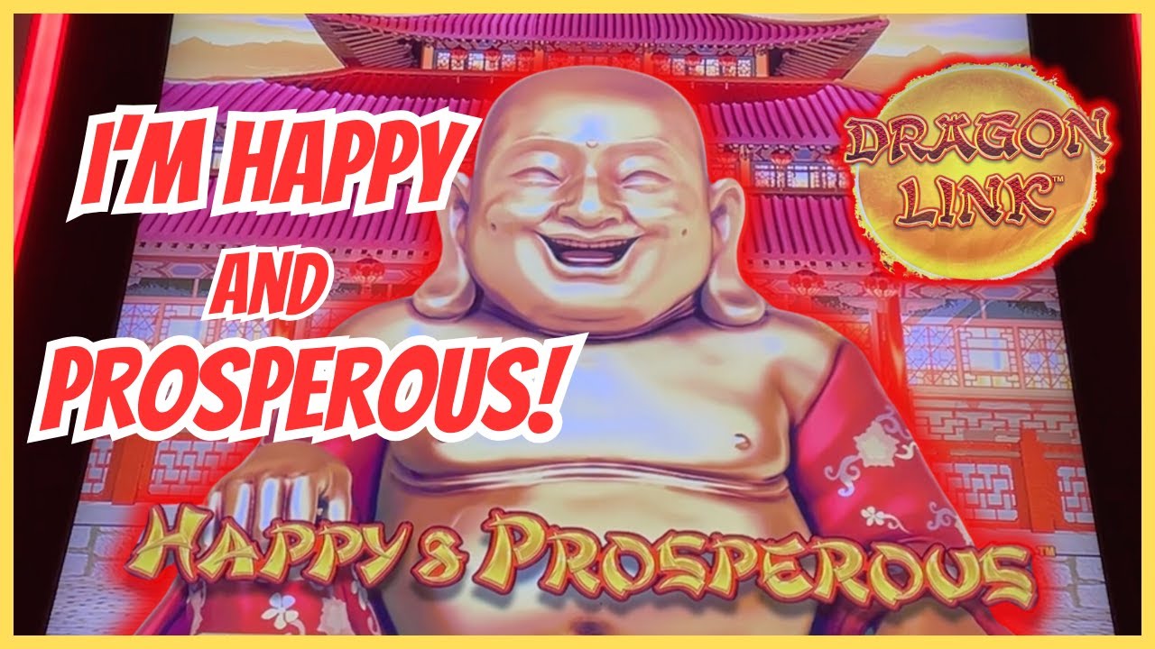 🎰DRAGON LINK MADE ME HAPPY & PROSPEROUS!🍀Playing Golden Century and Happy & Prosperous Slots!