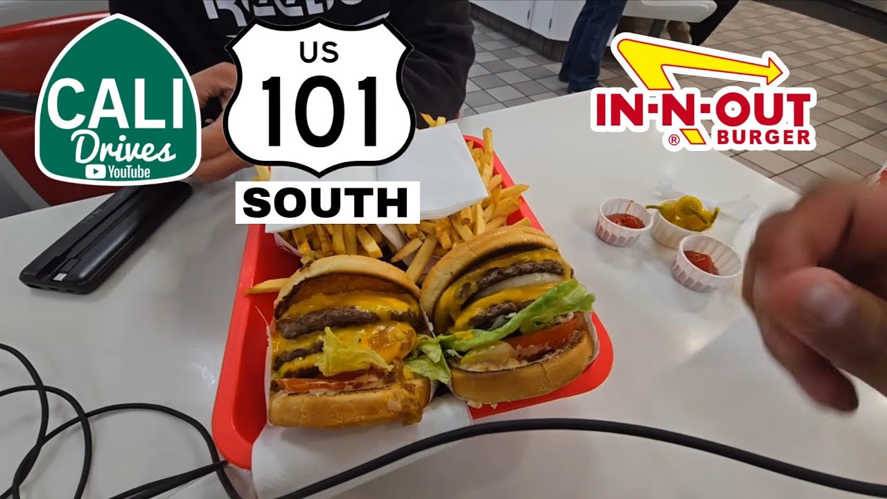 Drive 101 south stop in n out