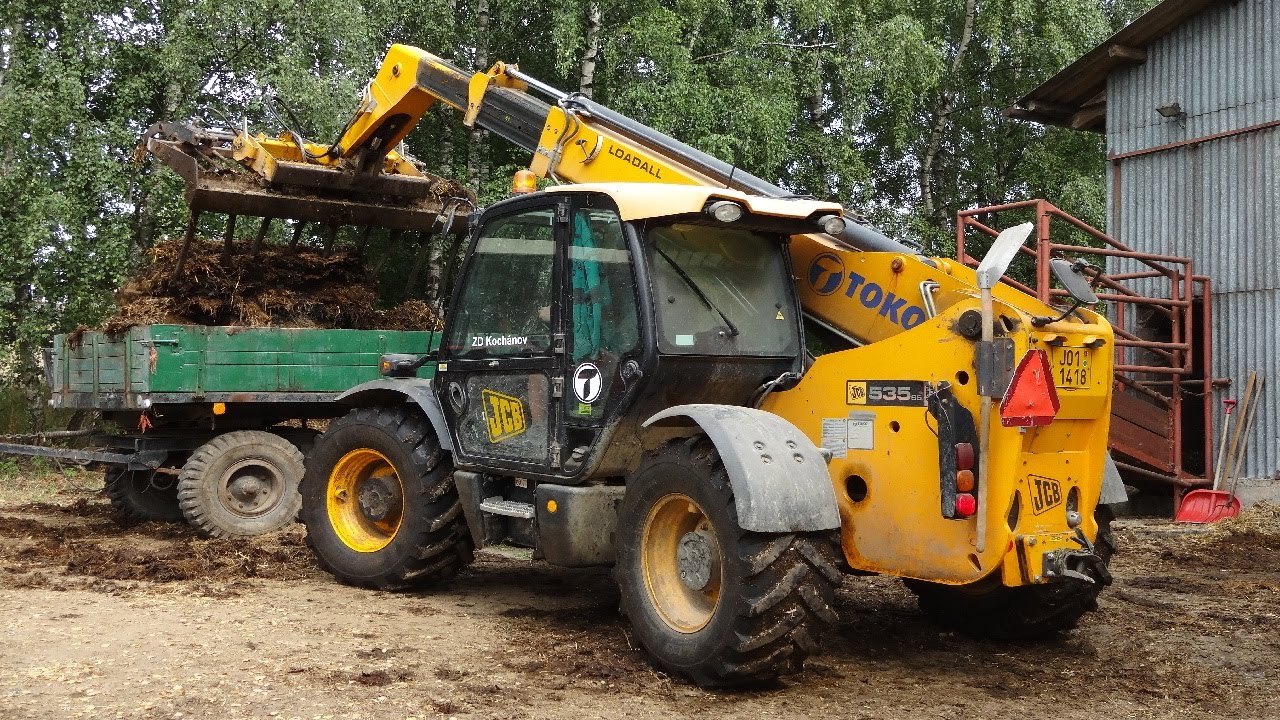 ZD Kochánov JCB 535-95 Agri-Plus Nakládání a vývoz hnoje 2012