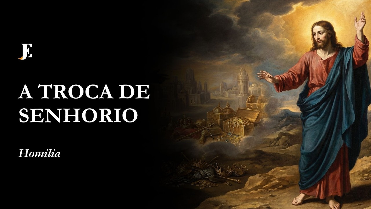 A TROCA DO SENHORIO - Homilia - I Domingo da Quaresma (2026) Manhã