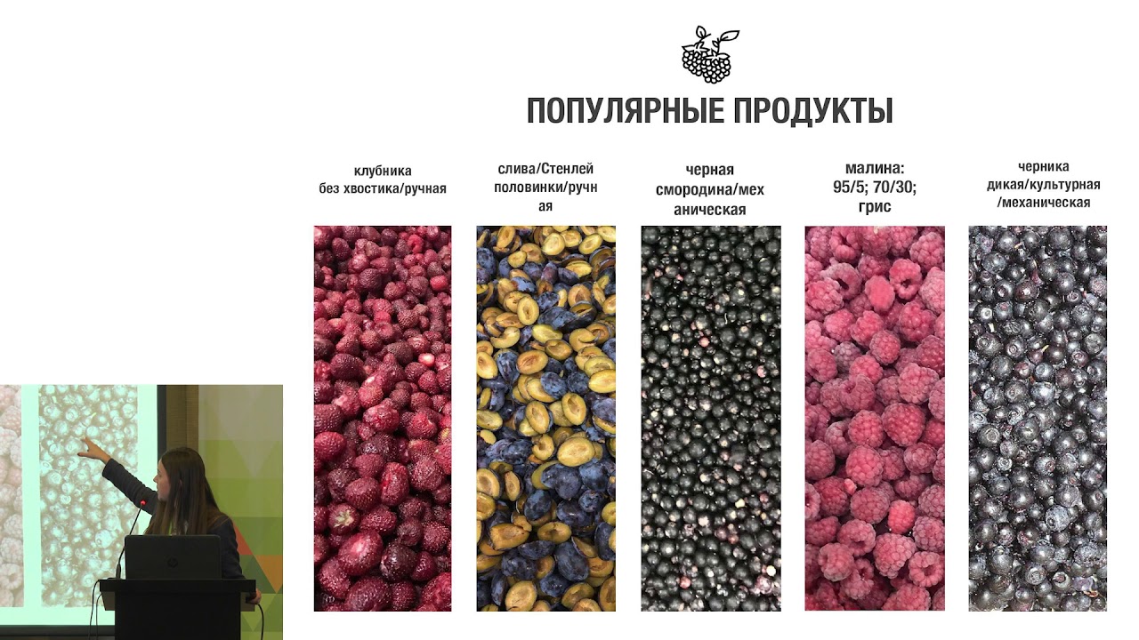 Юлия Тимошенко. Заморозка фруктов и ягод. Перспективы