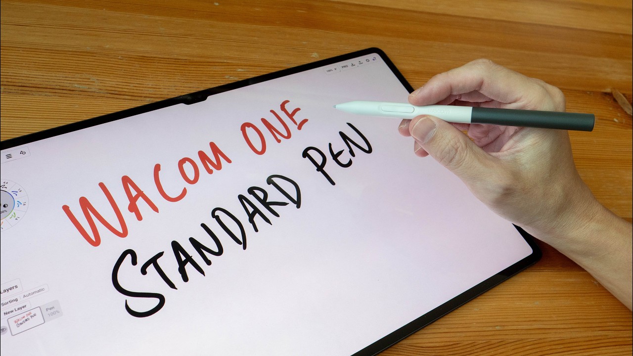 Review: Wacom One STANDARD Pen (with 2 side buttons)