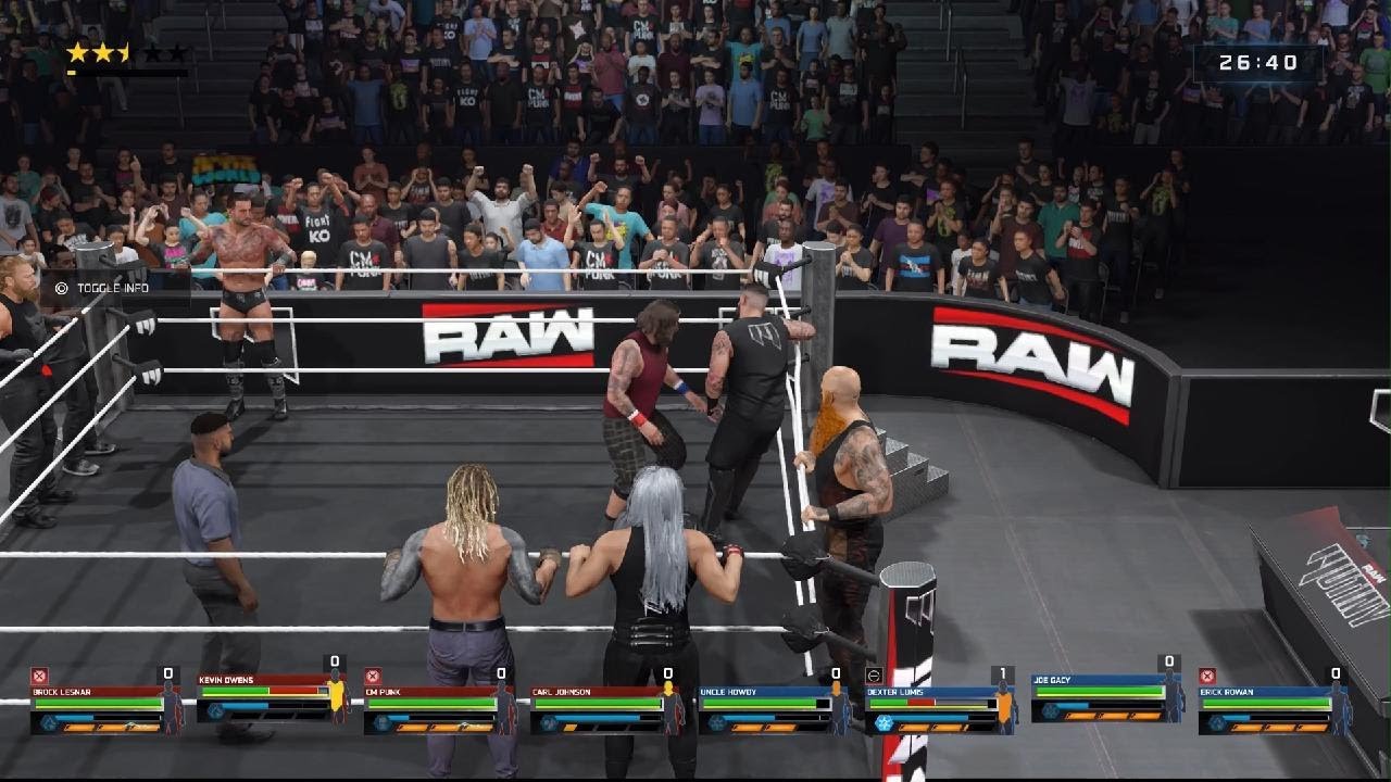 WWE 2K25 Mutiny Vs Wyatt's Sick RAW Iron Man Match