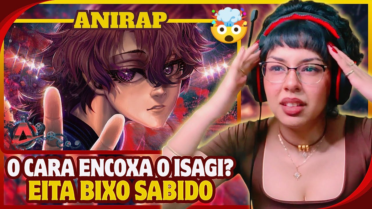 🤯 AQUI A LETRA FOI LONGE!! &mdash; Hugo - Engrenagem (Blue Lock) AniRap | React
