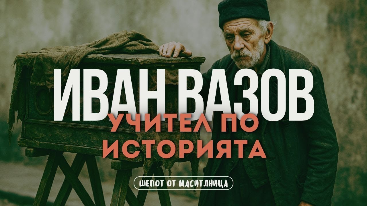 Иван Вазов - Учител по историята