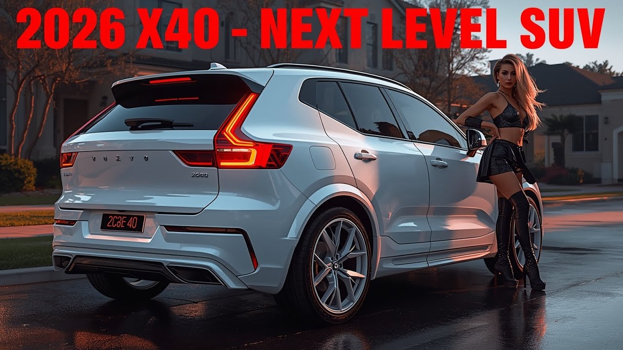 🔥 2026 Volvo XC40 White — The Luxury SUV That Hits Different! 🇺🇸💥