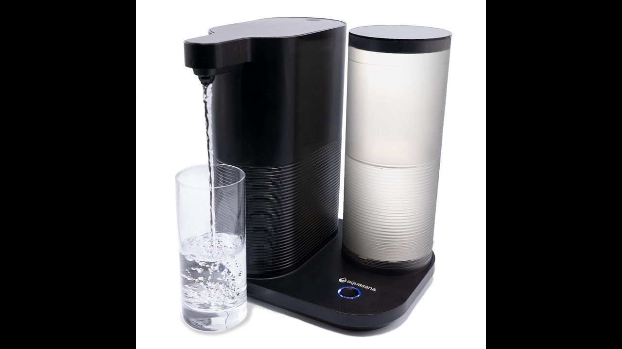 The Aquasana Clean Water Machine Countertop Water Filter AQ-CWM2-B Setup Instructions