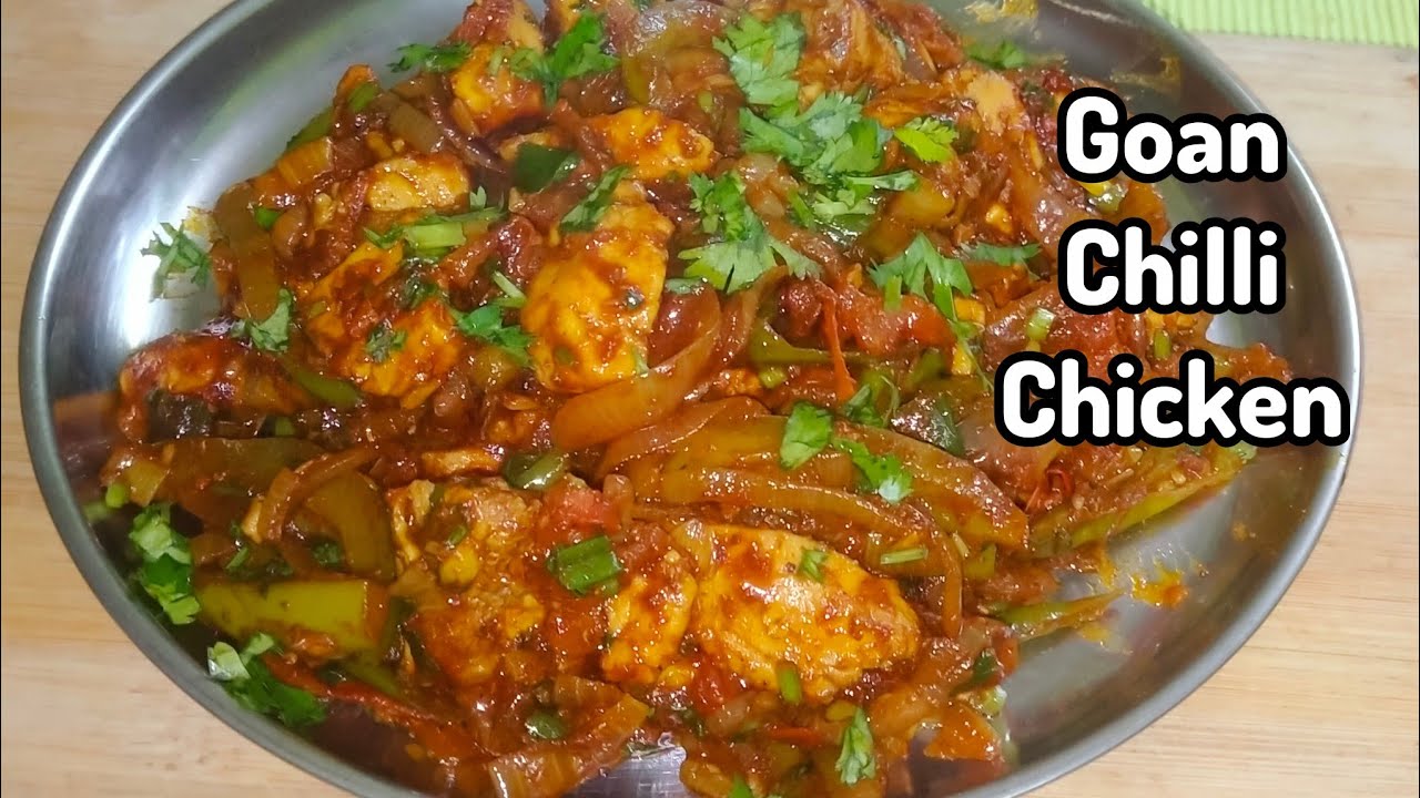 Goan Chill Chicken Recipe | Goan Chicken Chilli 