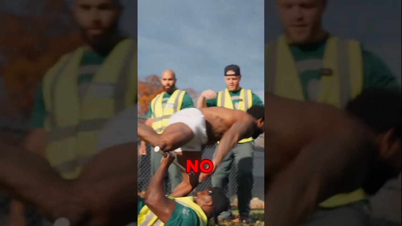Garbage Men vs Bodybuilders (Mas Wrestling)