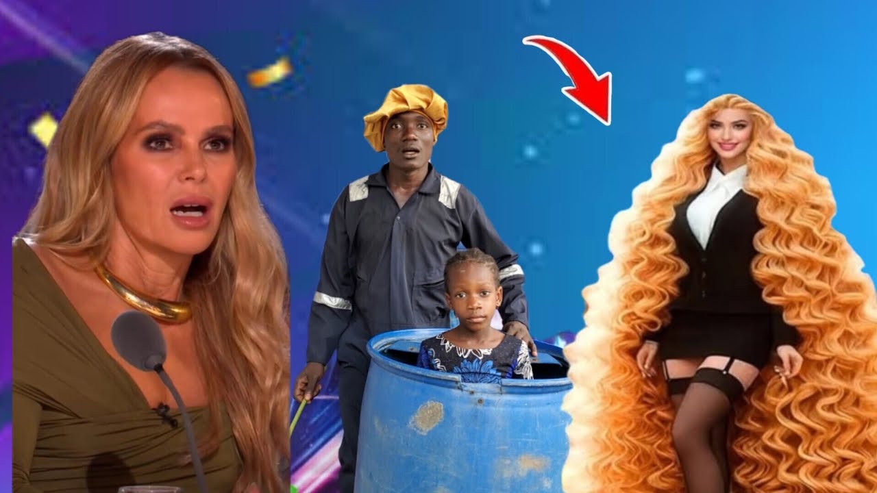 The appearance of the little girl shocked Simon Cowell and the judges #viralvideo #magic #agt #bgt