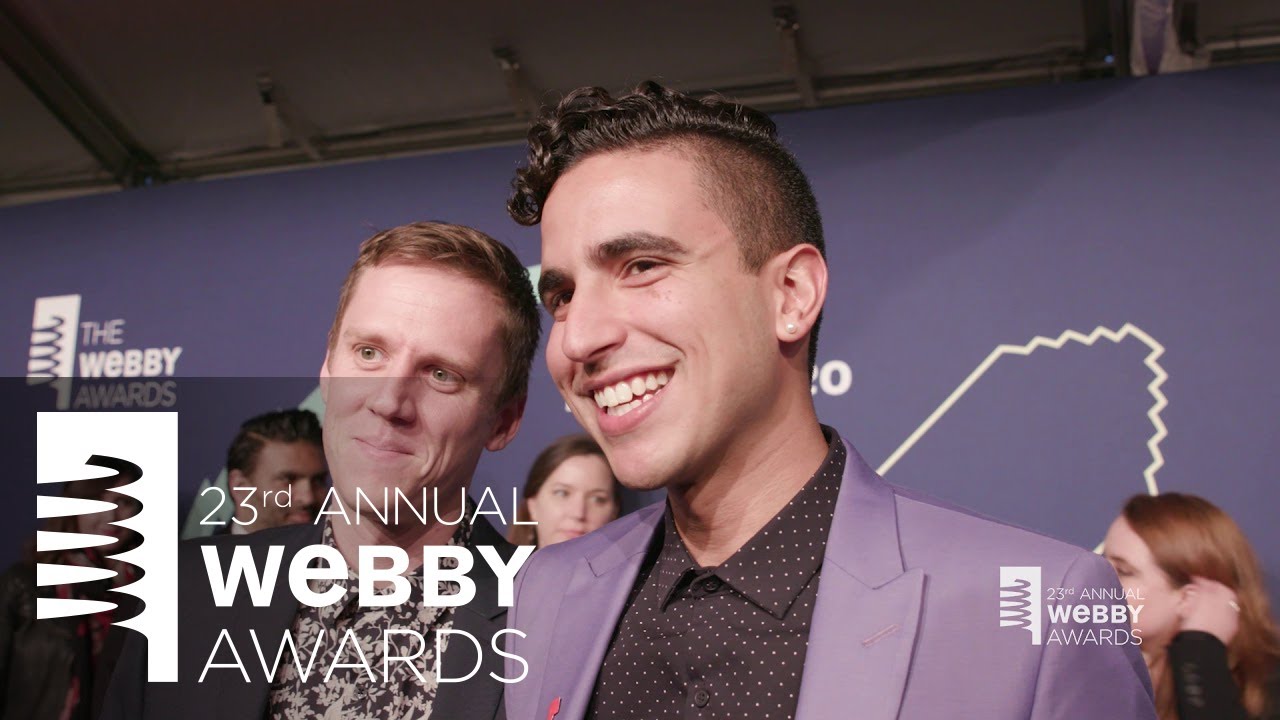 Dylan Marron on the Red Carpet at the 23rd Annual Webby Awards