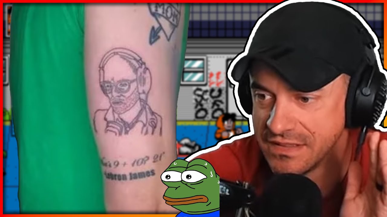 Dan sees the Northernlion tattoo