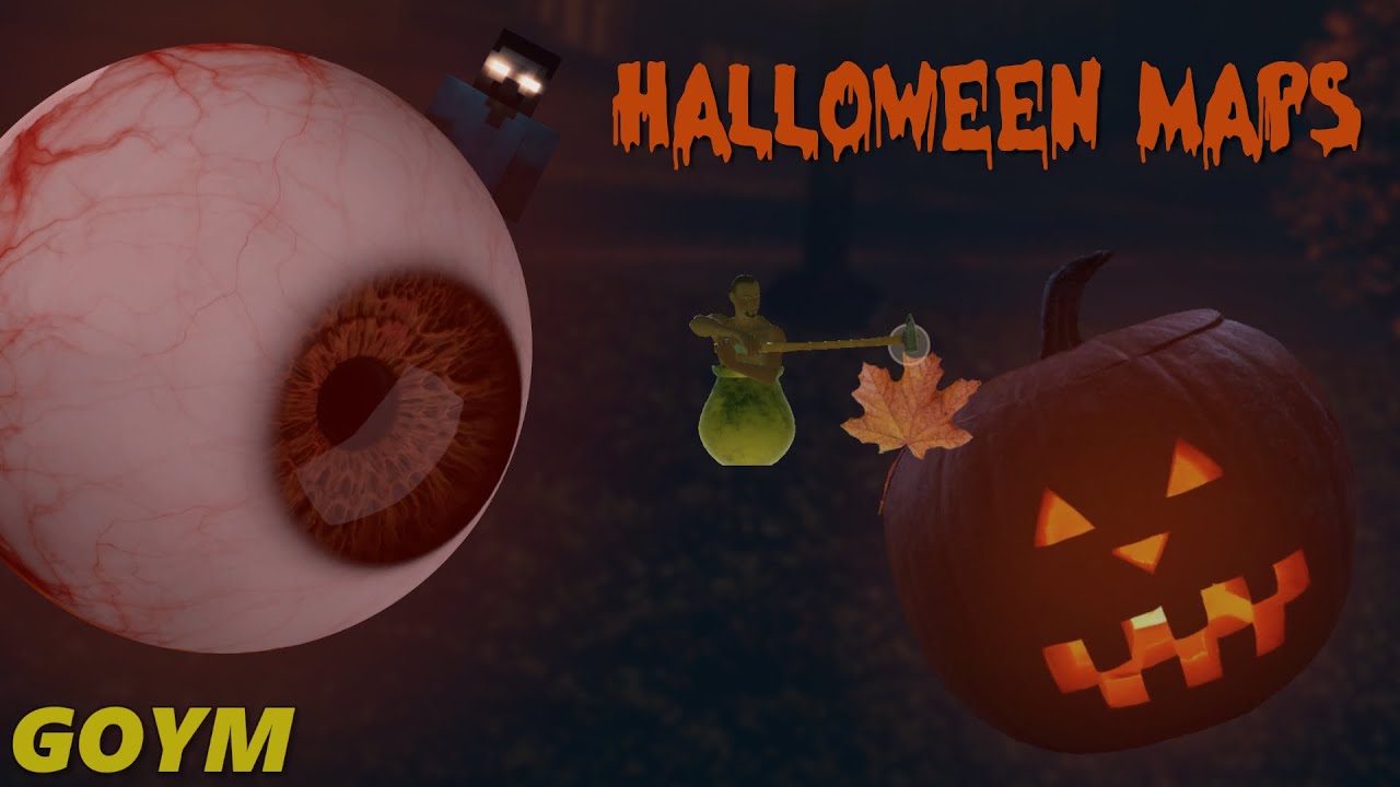Getting Over It but it's Spooky - Getting Over Your Maps 10 Halloween